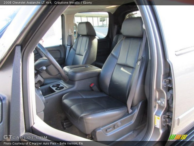 Graystone Metallic / Ebony 2008 Chevrolet Avalanche LT 4x4