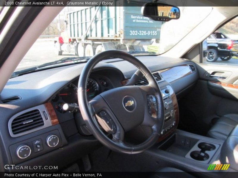 Graystone Metallic / Ebony 2008 Chevrolet Avalanche LT 4x4