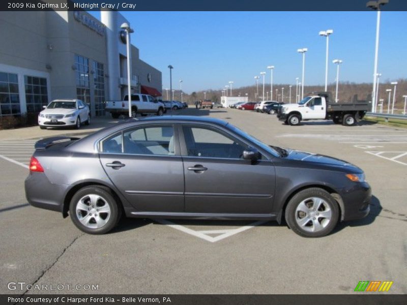 Midnight Gray / Gray 2009 Kia Optima LX