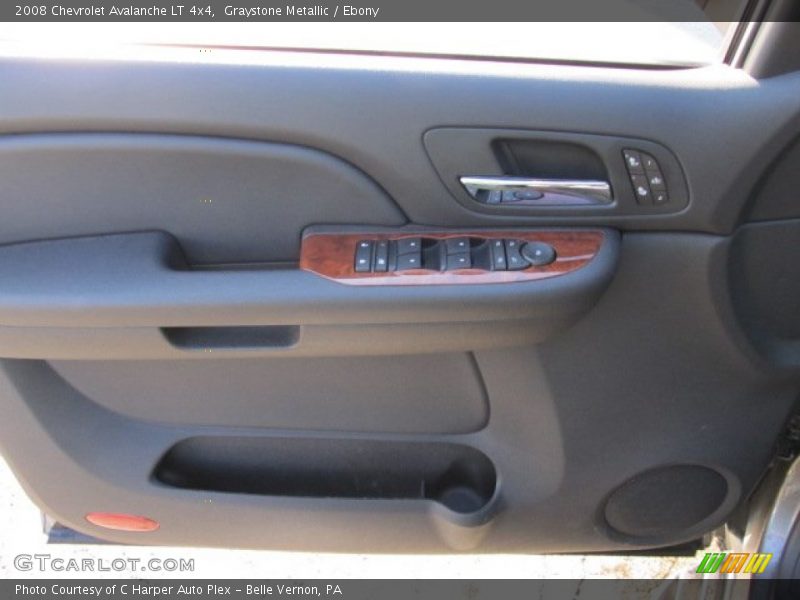 Graystone Metallic / Ebony 2008 Chevrolet Avalanche LT 4x4