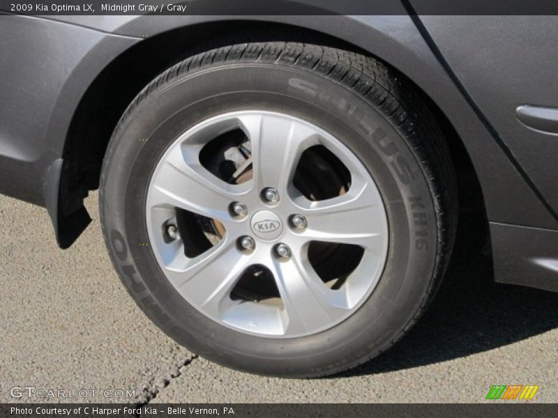Midnight Gray / Gray 2009 Kia Optima LX