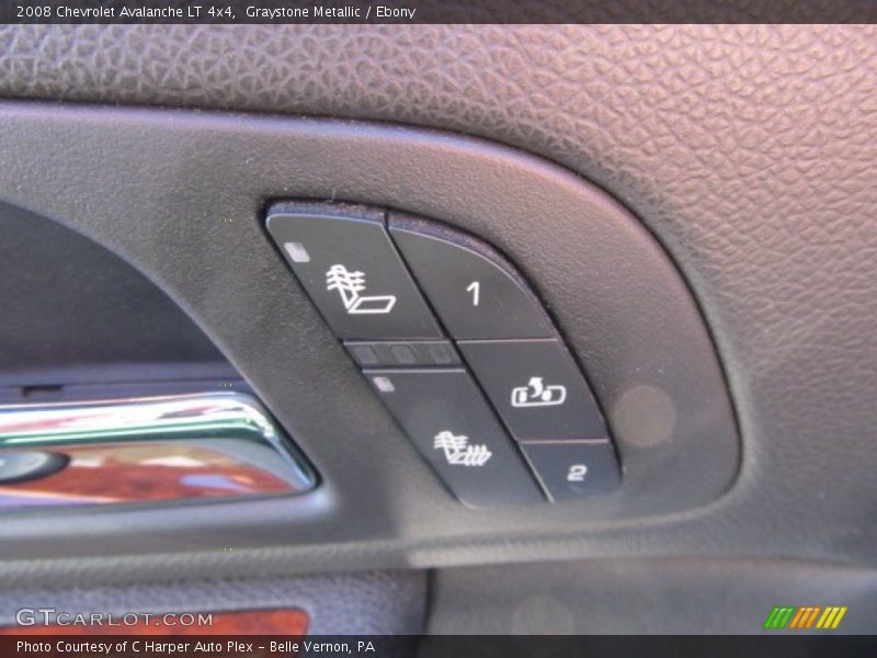 Graystone Metallic / Ebony 2008 Chevrolet Avalanche LT 4x4