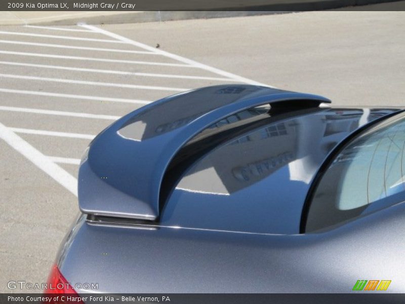 Midnight Gray / Gray 2009 Kia Optima LX