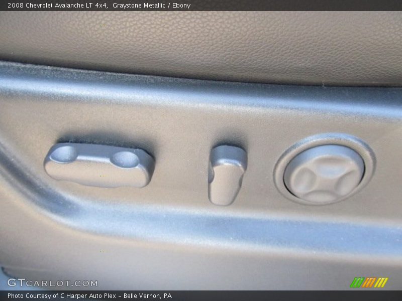 Graystone Metallic / Ebony 2008 Chevrolet Avalanche LT 4x4