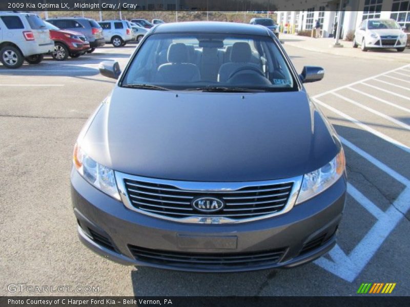 Midnight Gray / Gray 2009 Kia Optima LX