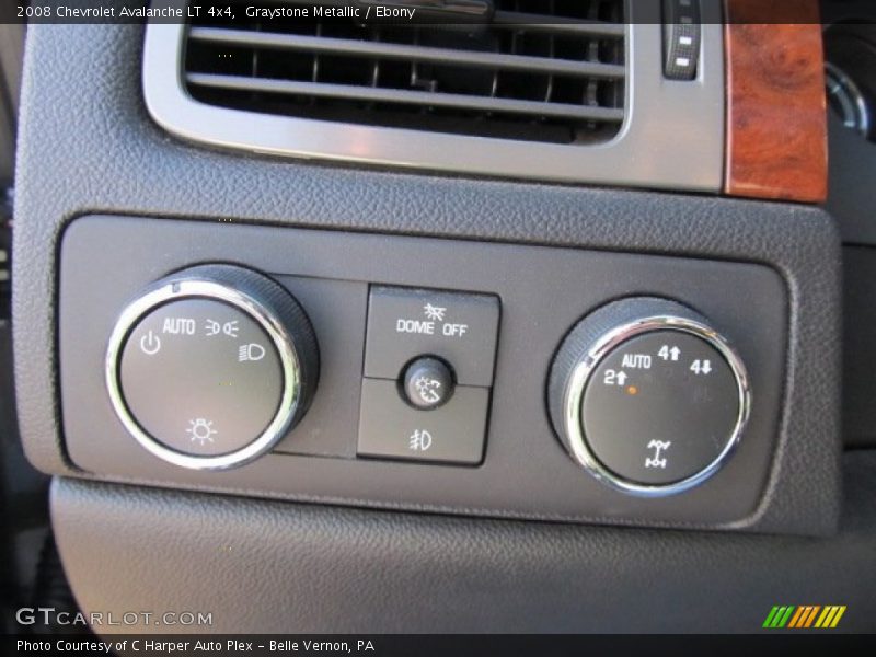 Graystone Metallic / Ebony 2008 Chevrolet Avalanche LT 4x4