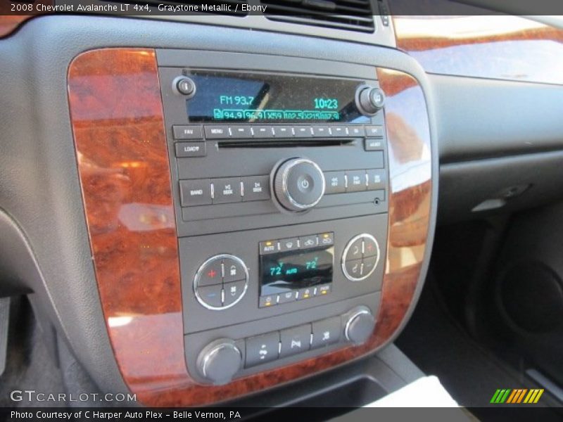 Graystone Metallic / Ebony 2008 Chevrolet Avalanche LT 4x4