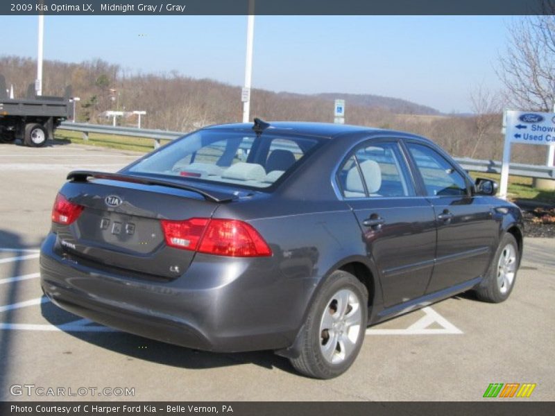 Midnight Gray / Gray 2009 Kia Optima LX