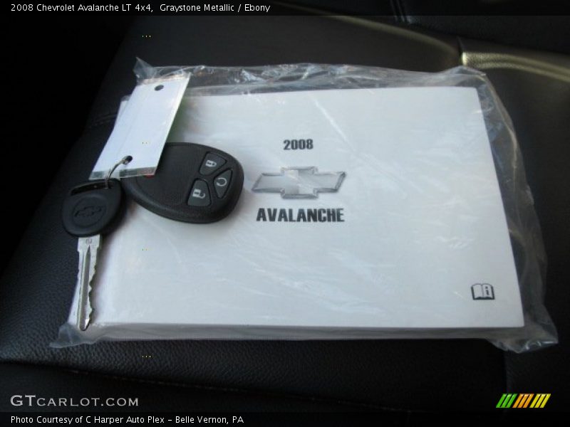 Graystone Metallic / Ebony 2008 Chevrolet Avalanche LT 4x4
