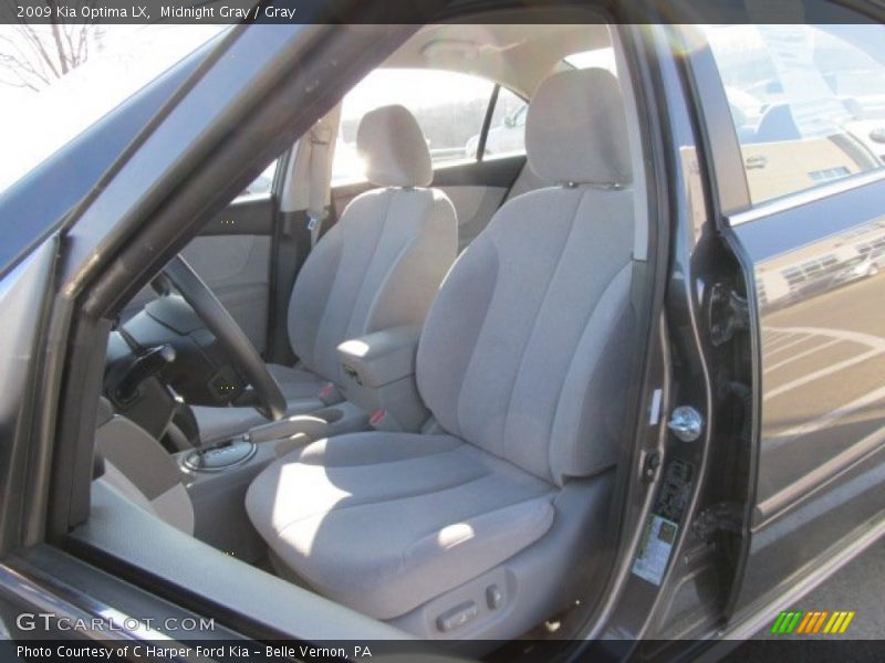 Midnight Gray / Gray 2009 Kia Optima LX