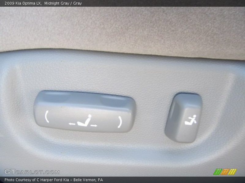 Midnight Gray / Gray 2009 Kia Optima LX