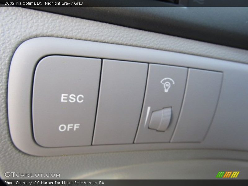 Midnight Gray / Gray 2009 Kia Optima LX