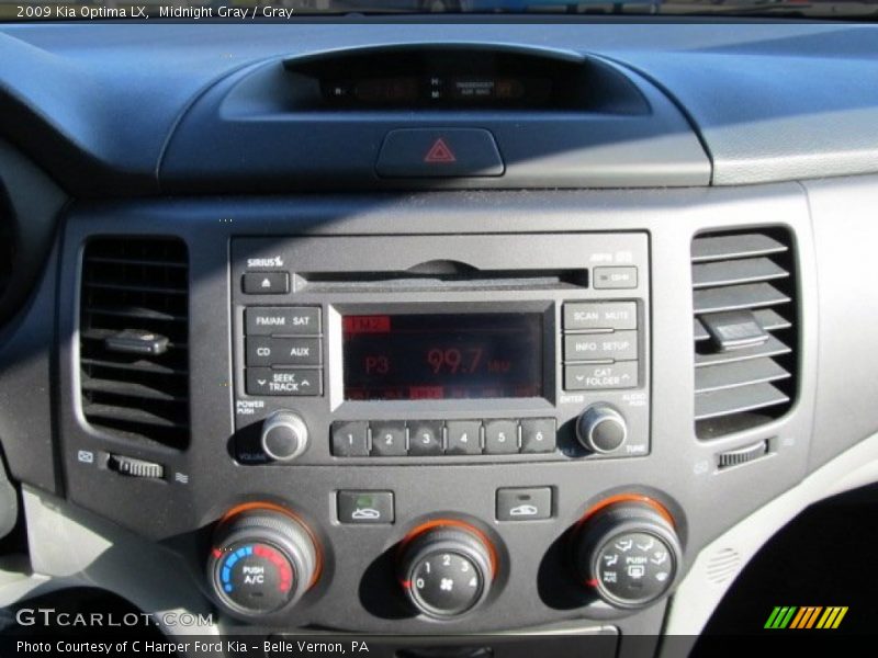 Midnight Gray / Gray 2009 Kia Optima LX