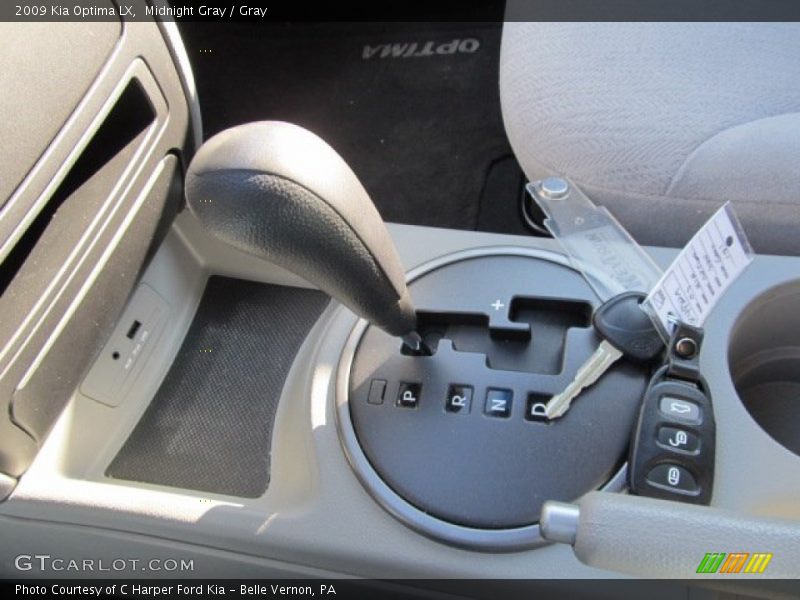 Midnight Gray / Gray 2009 Kia Optima LX