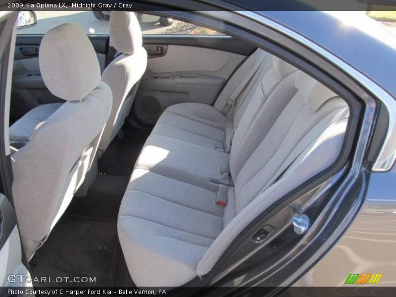 Midnight Gray / Gray 2009 Kia Optima LX