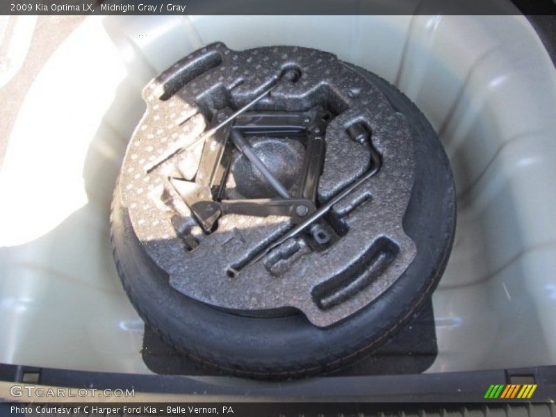 Midnight Gray / Gray 2009 Kia Optima LX