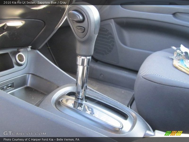 Sapphire Blue / Gray 2010 Kia Rio LX Sedan