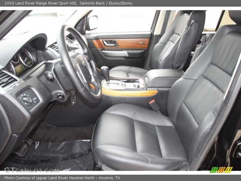 Santorini Black / Ebony/Ebony 2009 Land Rover Range Rover Sport HSE