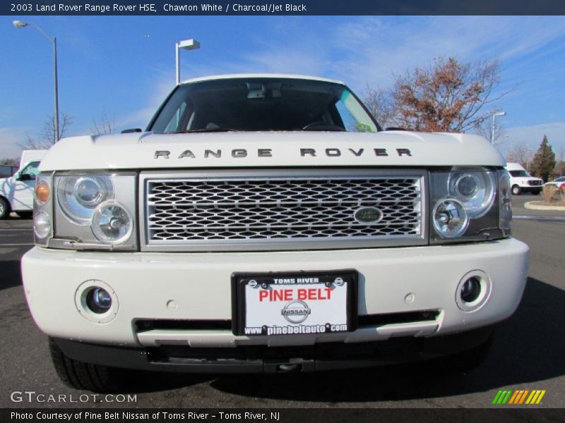 Chawton White / Charcoal/Jet Black 2003 Land Rover Range Rover HSE