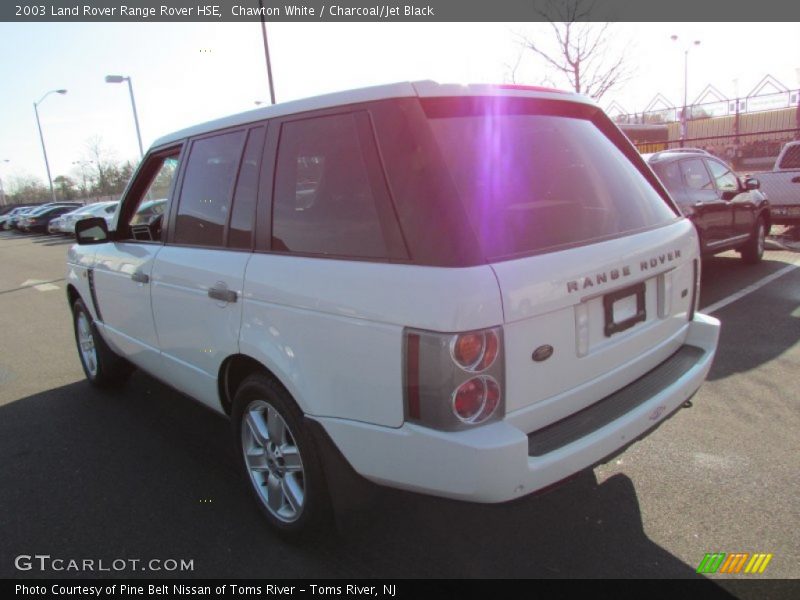Chawton White / Charcoal/Jet Black 2003 Land Rover Range Rover HSE