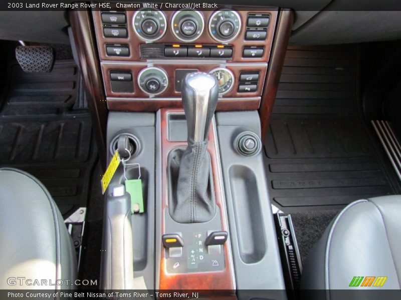 Chawton White / Charcoal/Jet Black 2003 Land Rover Range Rover HSE