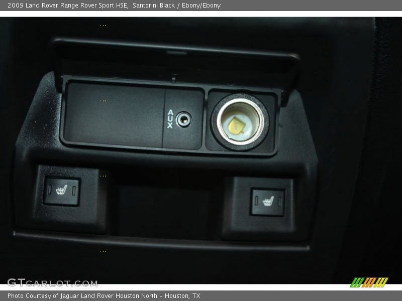 Santorini Black / Ebony/Ebony 2009 Land Rover Range Rover Sport HSE
