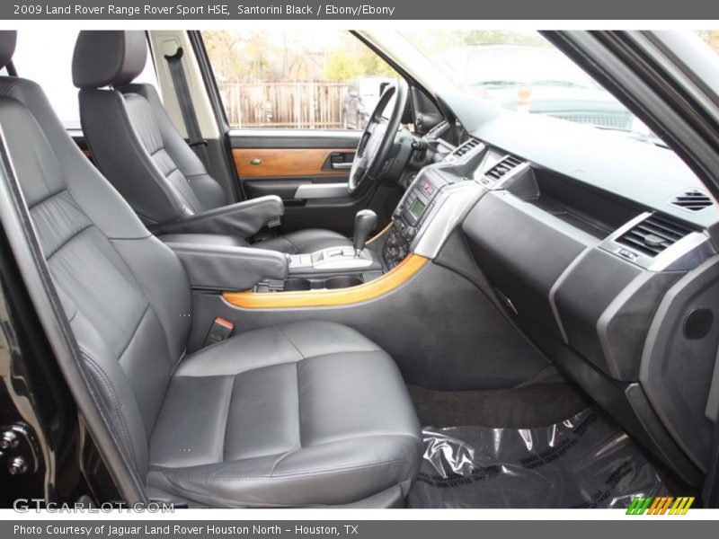 Santorini Black / Ebony/Ebony 2009 Land Rover Range Rover Sport HSE
