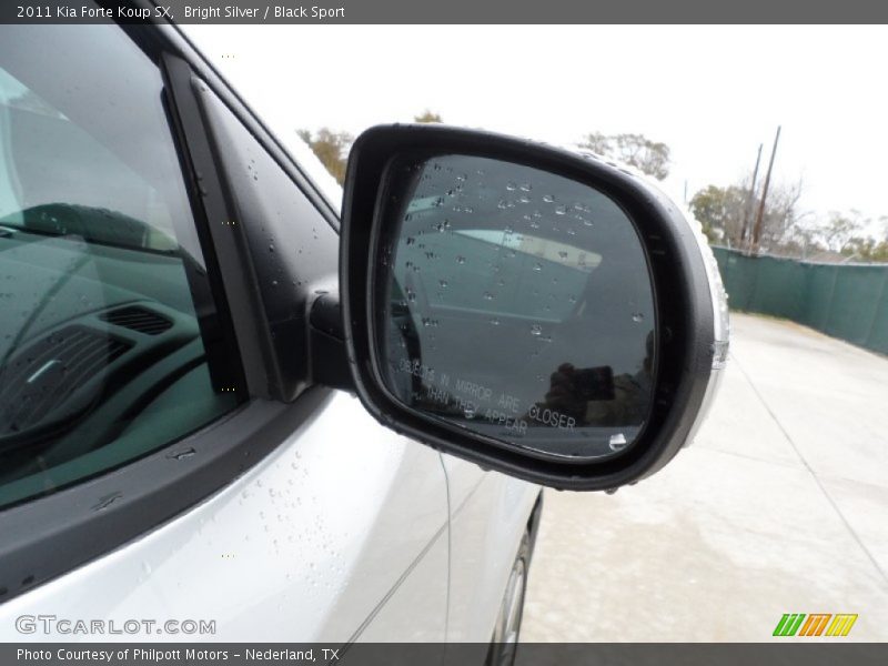 Bright Silver / Black Sport 2011 Kia Forte Koup SX