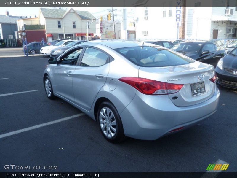 Radiant Silver / Gray 2011 Hyundai Elantra GLS