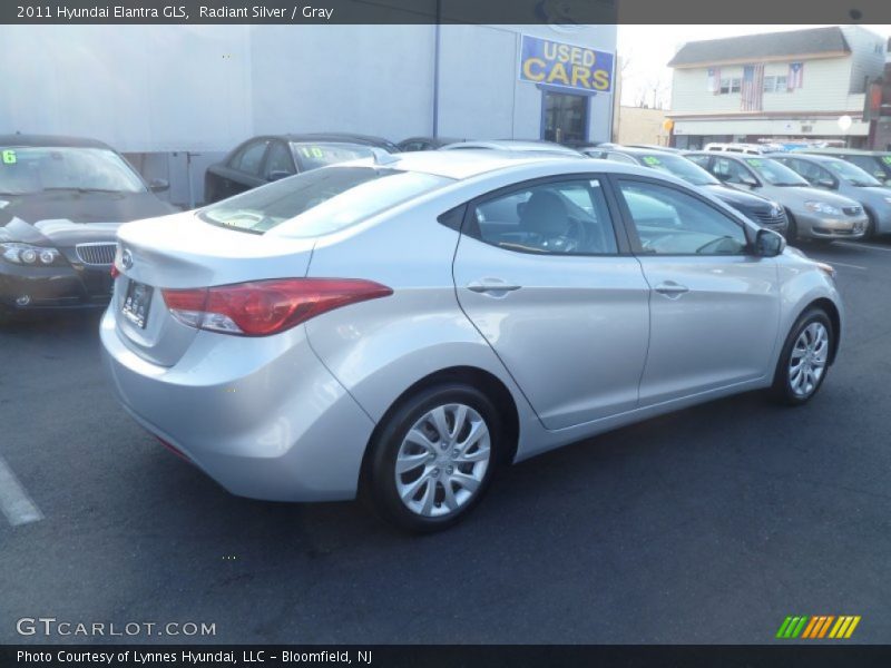 Radiant Silver / Gray 2011 Hyundai Elantra GLS
