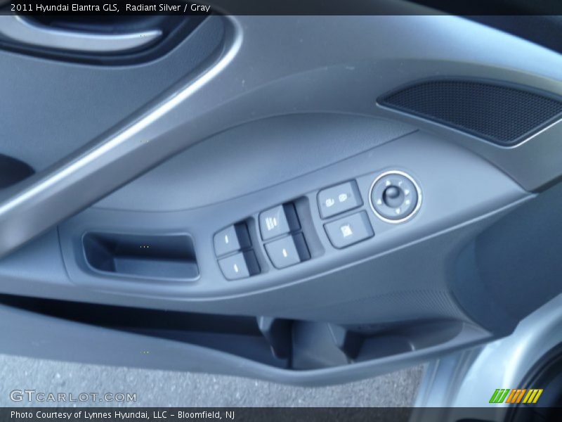 Radiant Silver / Gray 2011 Hyundai Elantra GLS