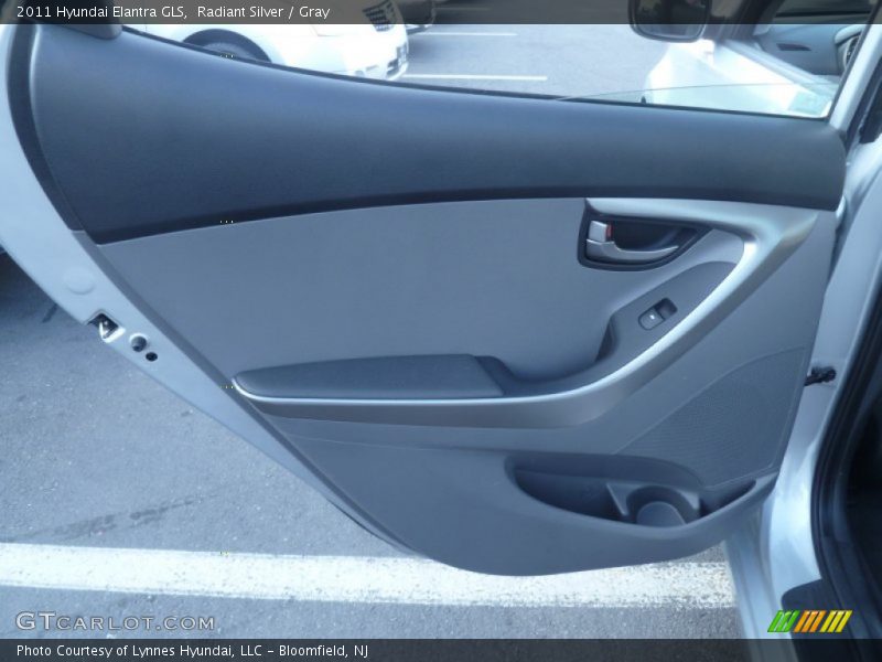 Radiant Silver / Gray 2011 Hyundai Elantra GLS