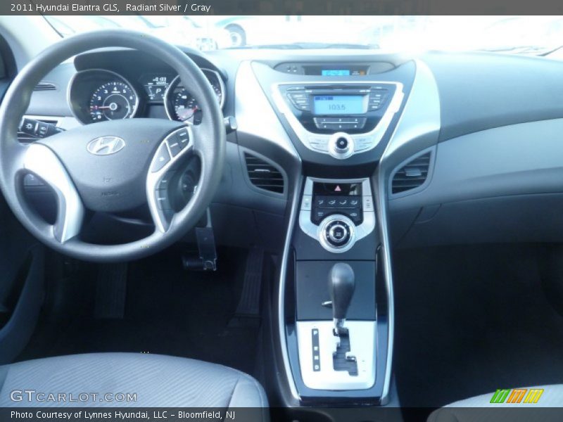 Radiant Silver / Gray 2011 Hyundai Elantra GLS