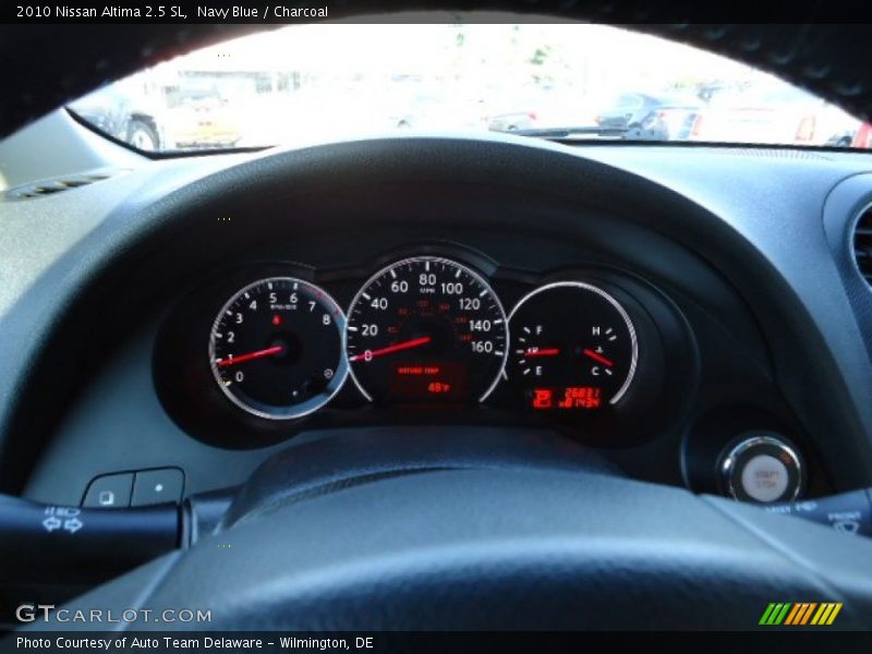 Navy Blue / Charcoal 2010 Nissan Altima 2.5 SL