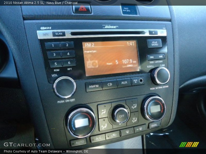 Navy Blue / Charcoal 2010 Nissan Altima 2.5 SL