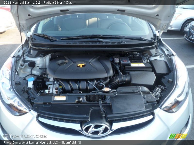 Radiant Silver / Gray 2011 Hyundai Elantra GLS