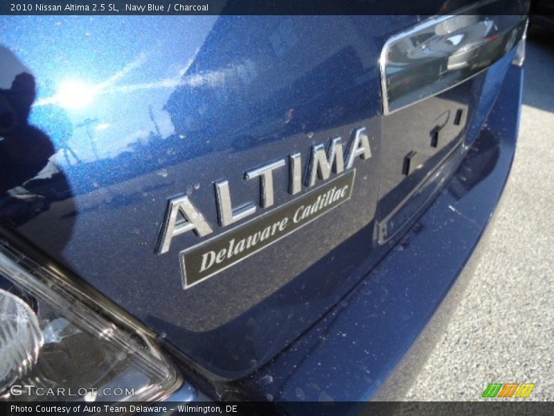 Navy Blue / Charcoal 2010 Nissan Altima 2.5 SL