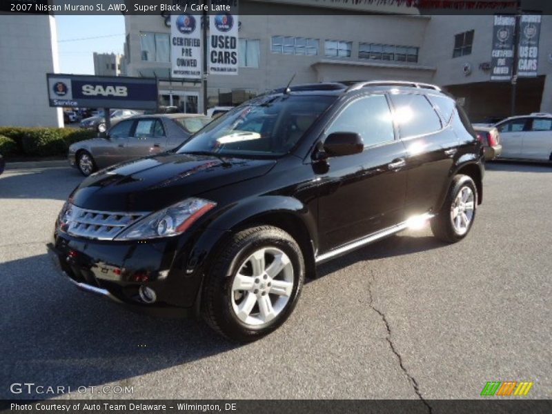 Super Black / Cafe Latte 2007 Nissan Murano SL AWD