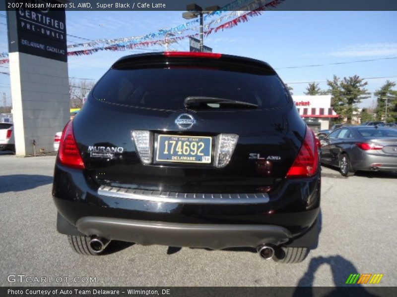 Super Black / Cafe Latte 2007 Nissan Murano SL AWD