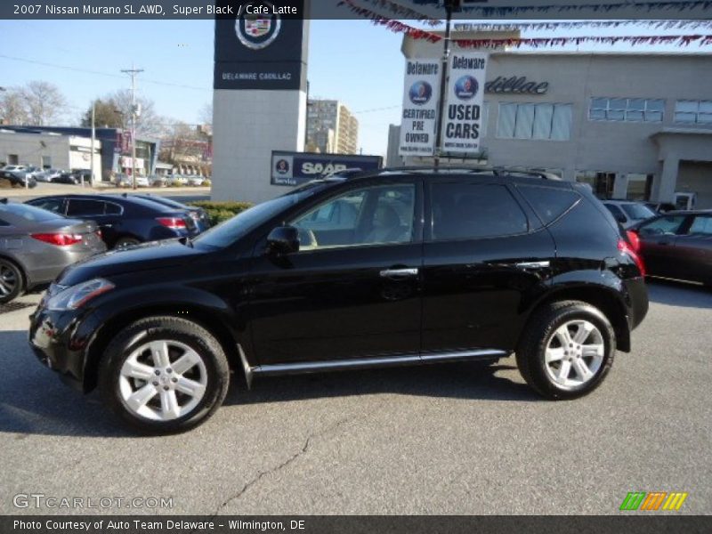 Super Black / Cafe Latte 2007 Nissan Murano SL AWD