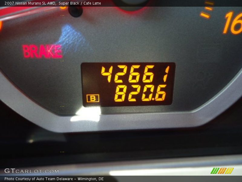 Super Black / Cafe Latte 2007 Nissan Murano SL AWD