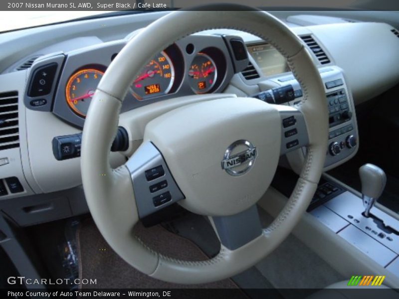 Super Black / Cafe Latte 2007 Nissan Murano SL AWD
