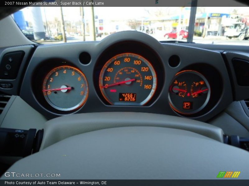 Super Black / Cafe Latte 2007 Nissan Murano SL AWD