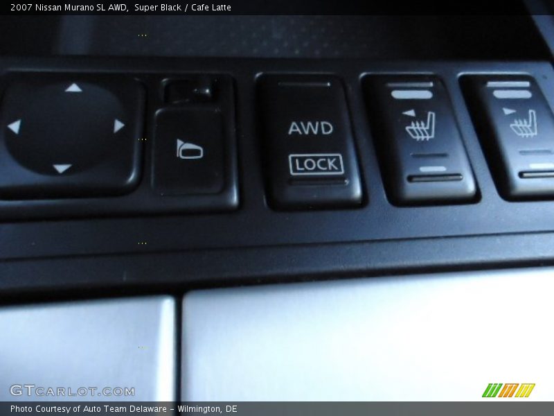 Super Black / Cafe Latte 2007 Nissan Murano SL AWD