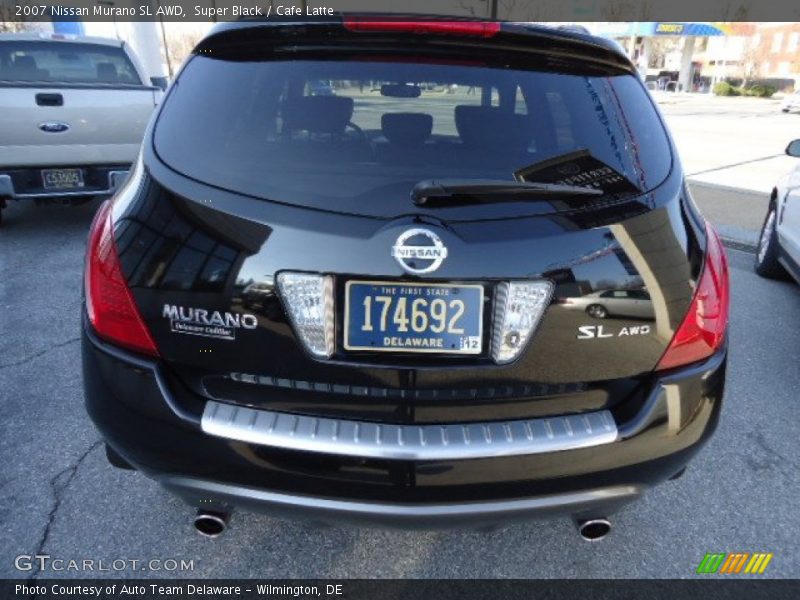 Super Black / Cafe Latte 2007 Nissan Murano SL AWD