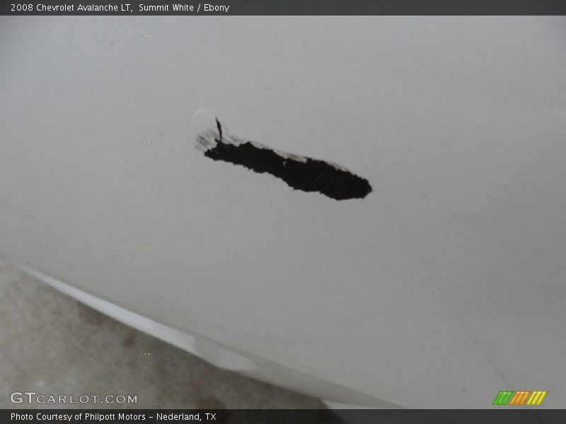 Summit White / Ebony 2008 Chevrolet Avalanche LT
