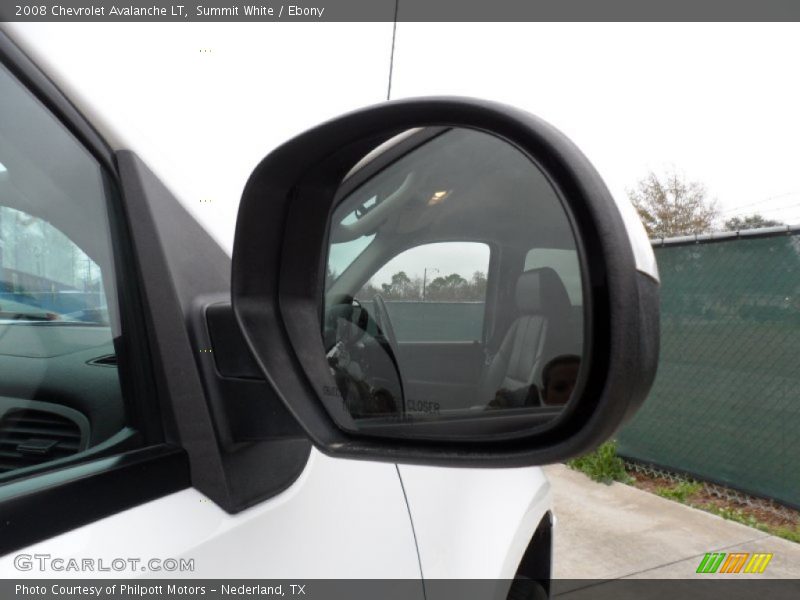 Summit White / Ebony 2008 Chevrolet Avalanche LT