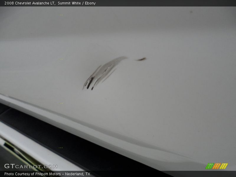 Summit White / Ebony 2008 Chevrolet Avalanche LT