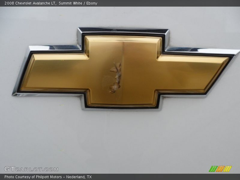 Summit White / Ebony 2008 Chevrolet Avalanche LT