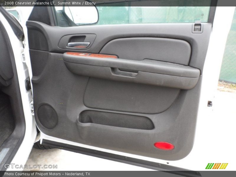 Summit White / Ebony 2008 Chevrolet Avalanche LT